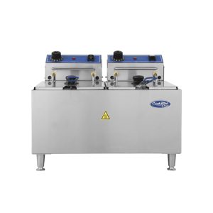 Freidora eléctrica de mostrador de 2 tanque 32L Atosa